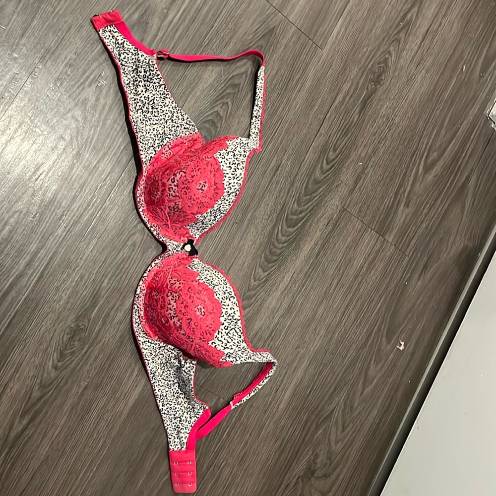 Pink bra